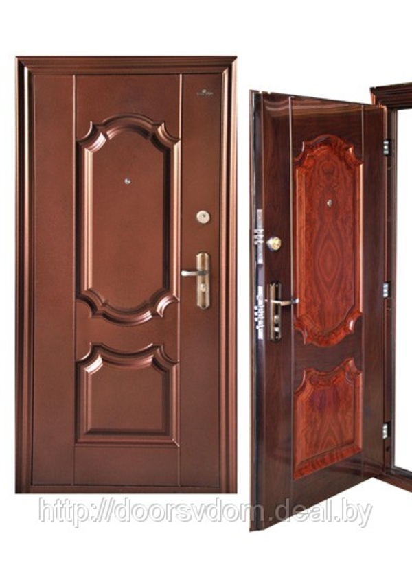 Металлическая дверь для улицы купить  QSD-869